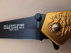 Vietnam War Inspired Pocket Knife