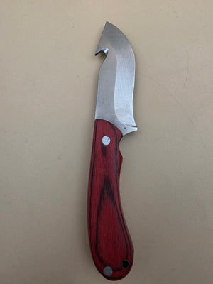 Wooden Handle Eagle Knife with Sheath