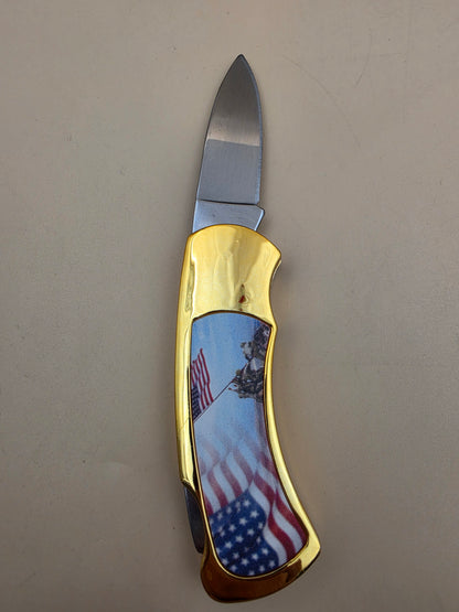 Silver Nickel Collectors WWII Pocket Knife