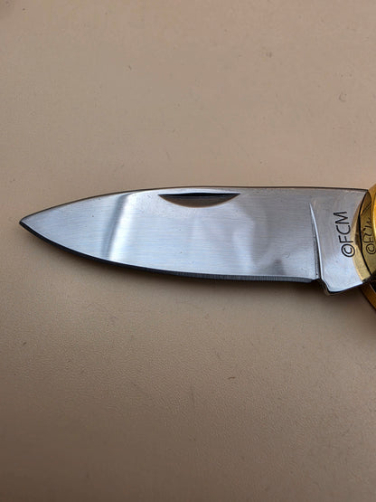 Silver Nickel Collectors WWII Pocket Knife
