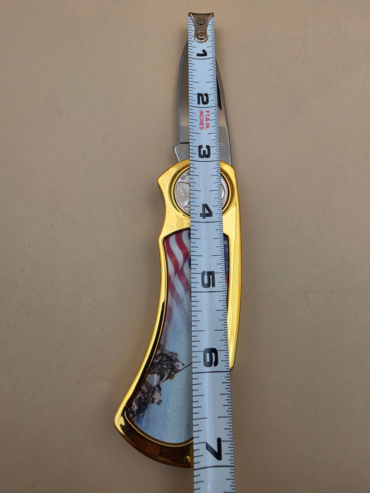 Silver Nickel Collectors WWII Pocket Knife