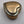 Brass Heart/Vintage 1950's Hinged Jewelry/Trinket Box