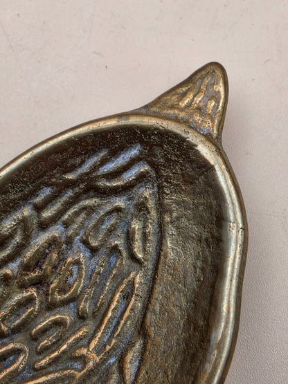 Solid Brass Vintage 1960's Duck Jewelry/Trinket/Candy Dish