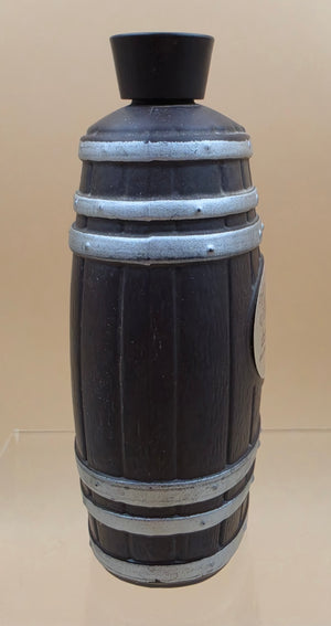 1960's AVON Wooden Barrel Bay Rum After Shave Lotion Empty Container