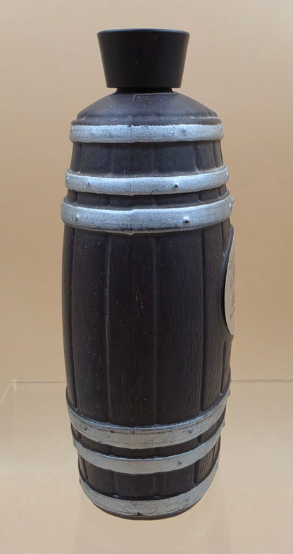 1960's AVON Wooden Barrel Bay Rum After Shave Lotion Empty Container