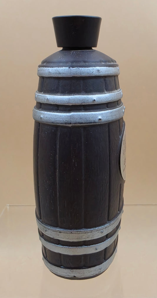 1960's AVON Wooden Barrel Bay Rum After Shave Lotion Empty Container