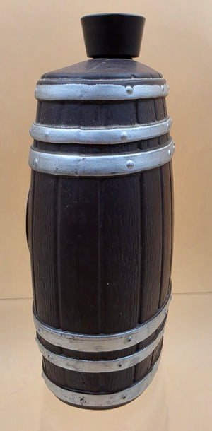 1960's AVON Wooden Barrel Bay Rum After Shave Lotion Empty Container