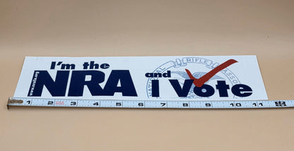 NRA/WINCHESTER/GLOCK and More Lot Of 9 Bumper Stickers