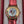Vintage Santa Claus Festive Novelty Watch With Free Moving Rhinestones in Face