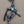 Pewter Finished Skier Charm/ Vintage 1950's-60's Sweater Clip