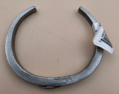 SISK Pewter Hand Carved American Eagle 6" Bracelet