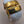 White Water Buffalo/Brass/Onyx Cuff Bracelet