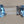 QVC Blue Topaz/Sterling Silver 5mm x 6mm Rectangle Stud Earrings