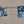 QVC Blue Topaz/Sterling Silver 5mm x 6mm Rectangle Stud Earrings
