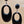 WORLD WIDE IMPORTS Black Onyx/Sterling Silver 2.5