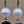 Faceted Blue Sapphire/Cultured Pearl/Sterling Silver 2.25