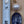 Faceted Blue Sapphire/Cultured Pearl/Sterling Silver 2.25