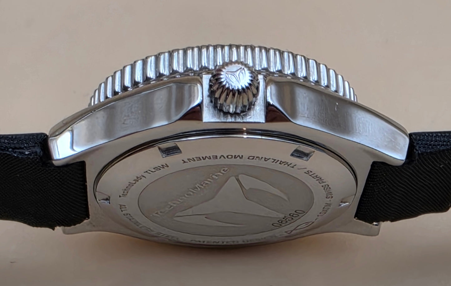 TECHNOMARINE TECH LADY TLSW Diamond Set/Mother Of Pearl/10ATM/Swiss Parts Y2K 5.5"-7.25" Women's Watch