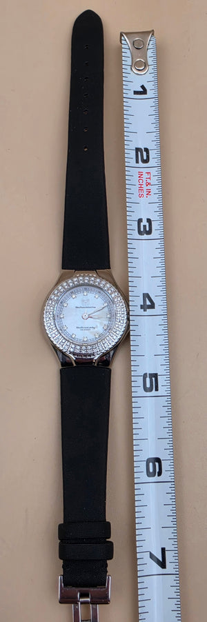 TECHNOMARINE TECH LADY TLSW Diamond Set/Mother Of Pearl/10ATM/Swiss Parts Y2K 5.5"-7.25" Women's Watch