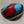 MURANO Style Red/Blue/Green/Yellow/Orange Art Glass Ring Size 7.75
