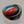 MURANO Style Red/Blue/Green/Yellow/Orange Art Glass Ring Size 7.75