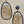 HSN Gold Plated Sterling Silver/Diamond/Rutilated Quartz Dangle Earrings