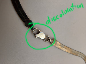 30" Gold Plated Herringbone Necklace