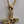 Gold Tone/Clear Rhinestone/Heart Wrapped Cross Pendant on 16