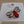 MINT Red/Clear Rhinestone/Goldtone Flying Bug Brooch