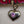 Antiqued Goldtone/Enamel Dangle Charm/ 