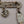 Antiqued Goldtone/Enamel Dangle Charm/ 