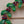 1960's- 1970's Green Enamel/Red Crystal Stones/Goldtone Vintage Christmas Wreath Brooch