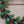 1960's- 1970's Green Enamel/Red Crystal Stones/Goldtone Vintage Christmas Wreath Brooch