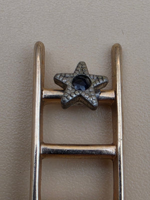 MARY KAY Goldtone "Ladder of Success" Vintage Brooch