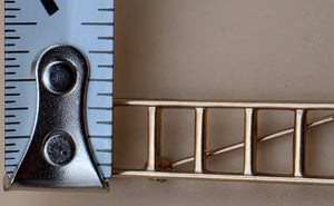 MARY KAY Goldtone "Ladder of Success" Vintage Brooch