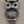 Multi Rhinestone Brown/White/Clear Owl on a Limb Brooch
