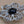 GERRYS Silvertone/Black Cabochon/Vintage Sunburst Design/Textured Ribbon Vintage Brooch