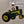 John Deere Styled Green/Yellow/Goldtone Tractor 1