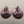Copper Finished Round/Triangle Earrings