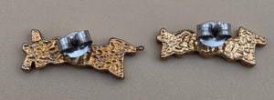 Halloween Trick or Treat Festive .75" x .5" Earrings