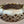 Hand Carved Antiqued White Buffalo/Brass Inlay Hinged 7