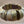 Hand Carved Antiqued White Buffalo/Brass Inlay Hinged 7