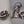 CAROLYN POLLACK Signed/Sterling Silver Double Ring Sizes 6.75 and 7.25