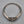 IBB Clear Zircon/Sterling Silver Solitaire Ring Size 8.75