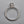UNCAS Clear Glass/Silver Plated Solitaire Ring Size 10