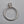 UNCAS Clear Glass/Silver Plated Solitaire Ring Size 10