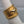 Gold Plated Mid Century Panther Ring Size 6