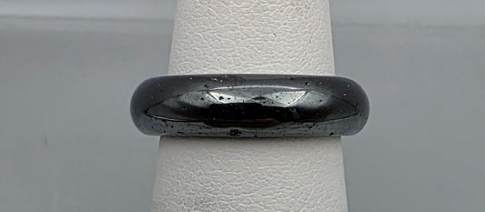 Hematite Band Ring Size 5