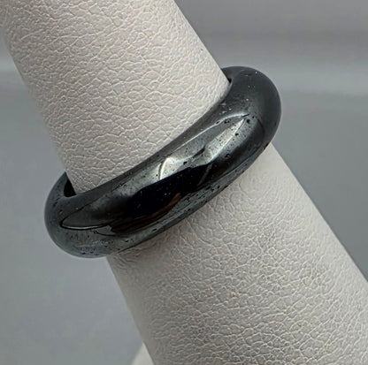 Hematite Band Ring Size 5