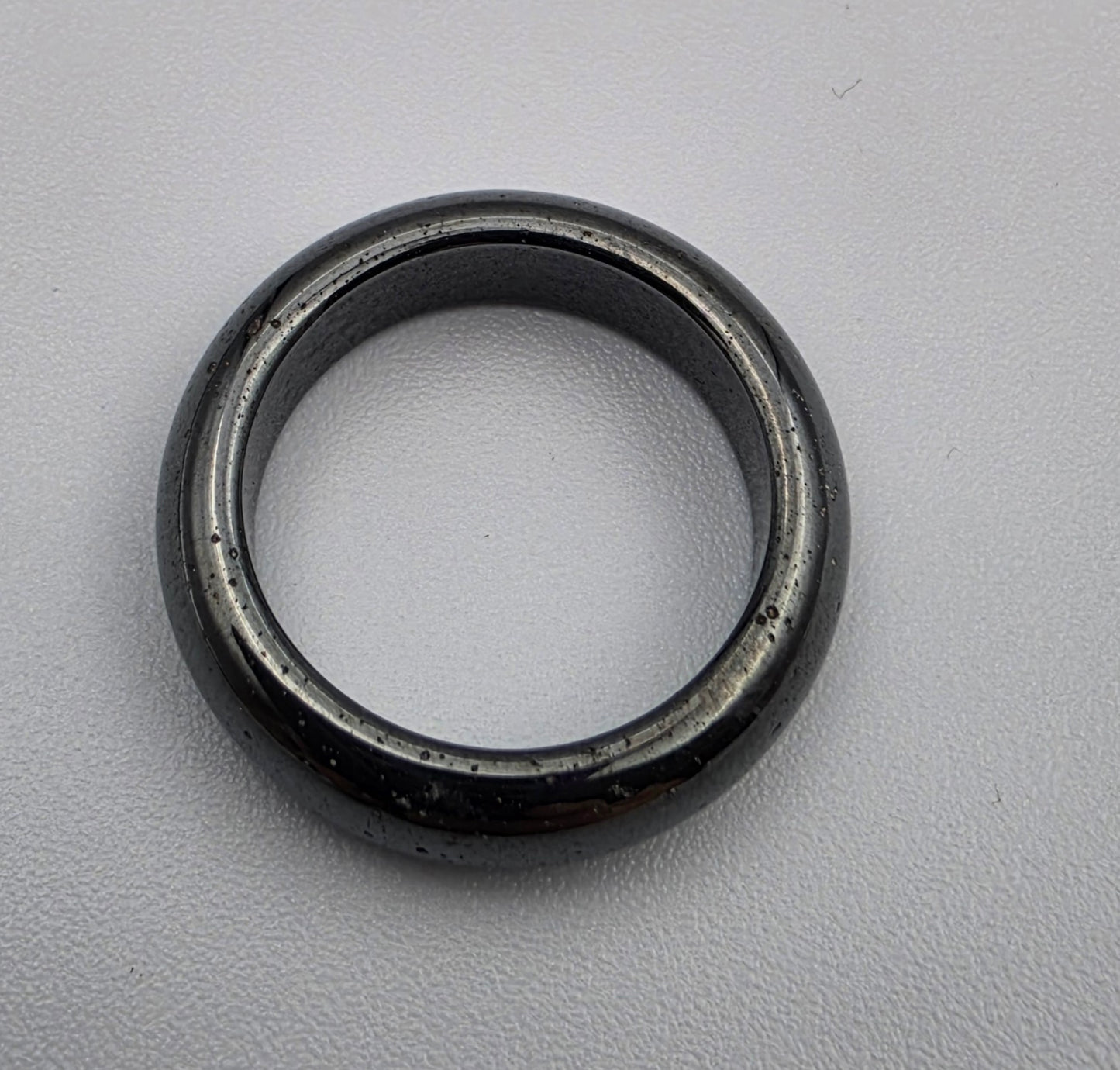 Hematite Band Ring Size 5